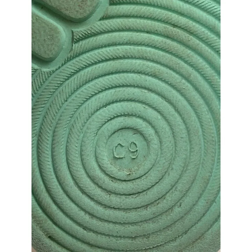 Native Girl's The Verona Slip On Flat Loafer Sage Green Neon Yellow Size‎ 9